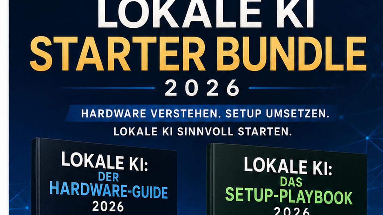 Lokale KI Starter Bundle 2026 – Cover